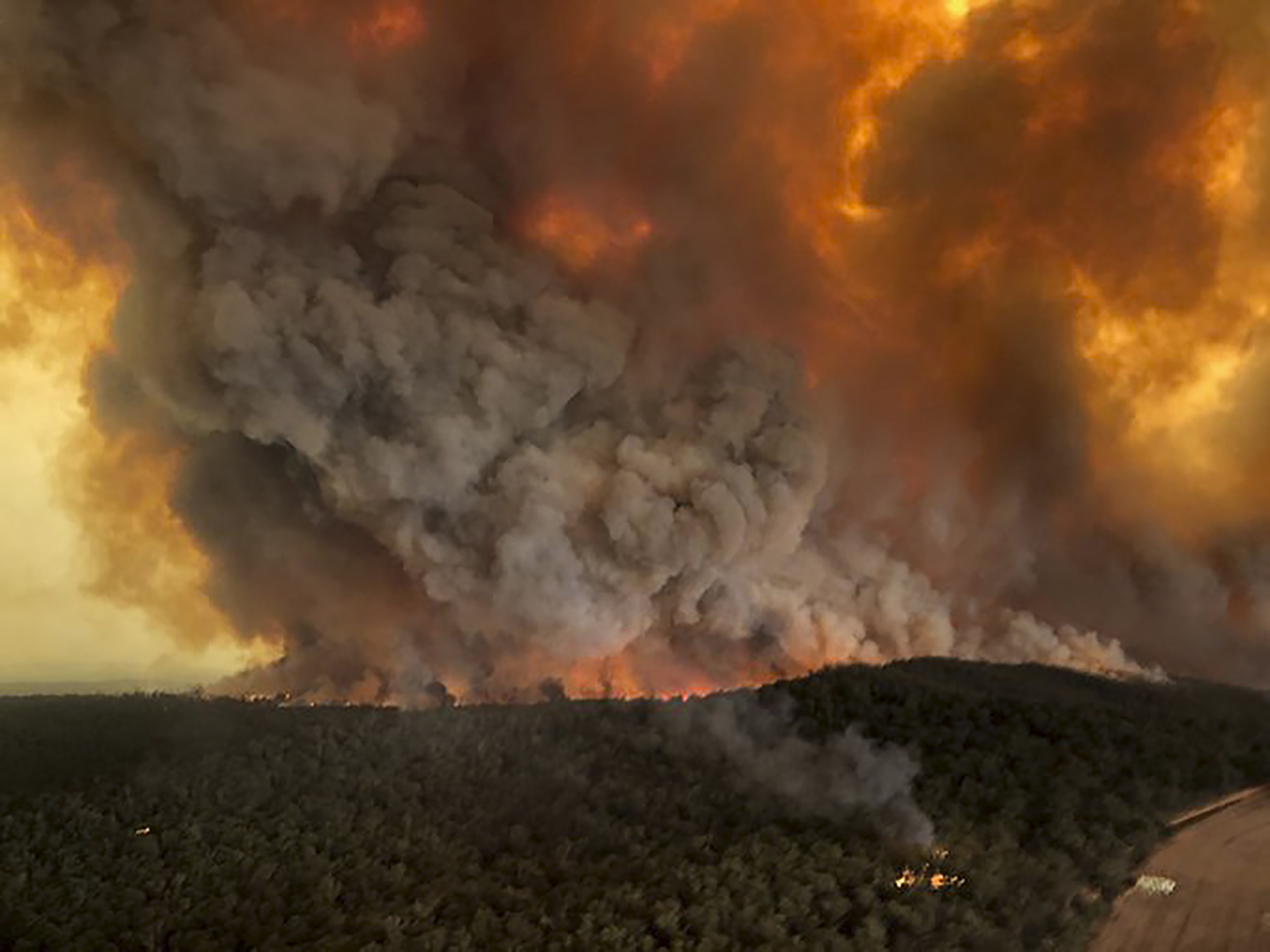 NSW bushfire emergency response operations