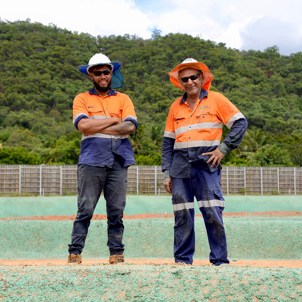 Bama Services civil works in Cape York communities